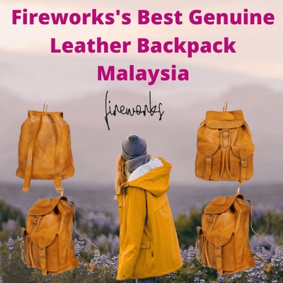 Genuine Leather Backpack, Malaysia
