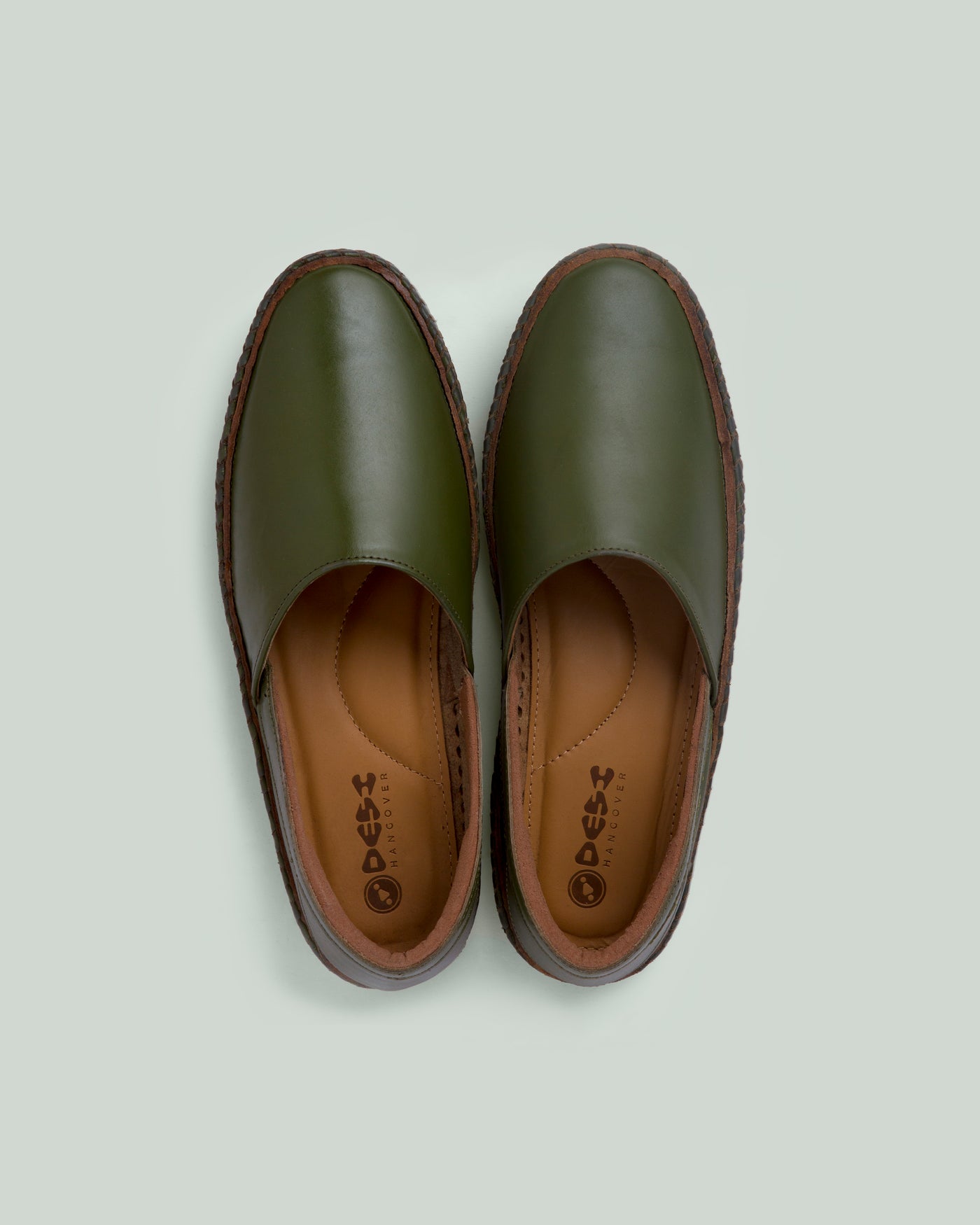 Fireworkshouse-handmade-leather-shoes-TYCOON OLIVE GREEN